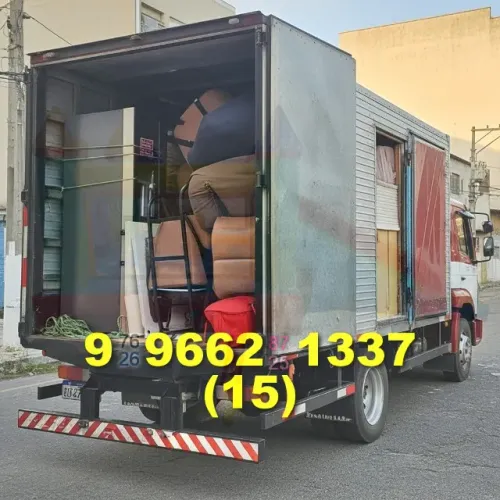 frete em caminhão baú para centro e parque esmeralda, o melhor preço!
