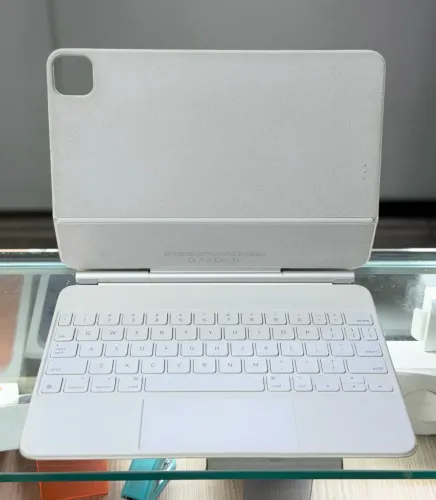 Magic Keyboard original LOJA FÍSICA, para air 11" m2 m3 m4 / ipad air 4 e 5 / ipad pro 11"