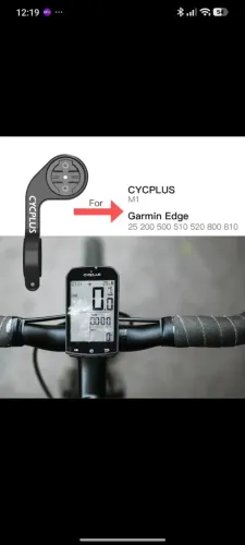 Suporte GPS guidom cycloplus top zero na caixa