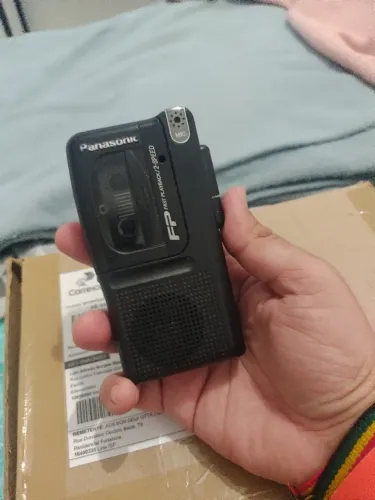 Mini Gravador K7 Panasonic (pilha) (Usado)