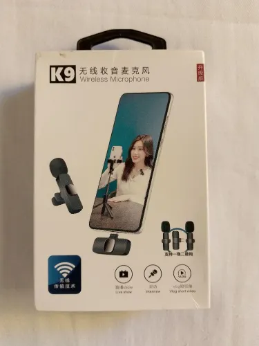 Microfone de lapela para iPhone K9