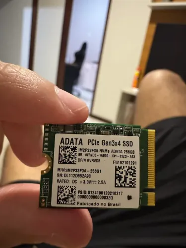 SSD nvme 256gb - Funcionando perfeitamente.