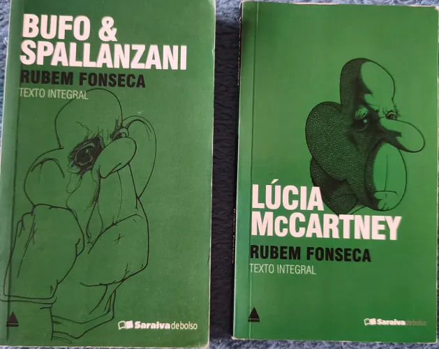 Kit Livros Rubem Fonseca: "Bufo e Spallanzani" e "Lúcia McCartney"