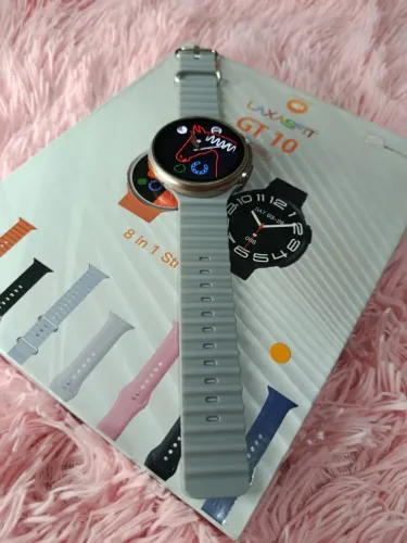 Smartwatch com 8 Pulseiras