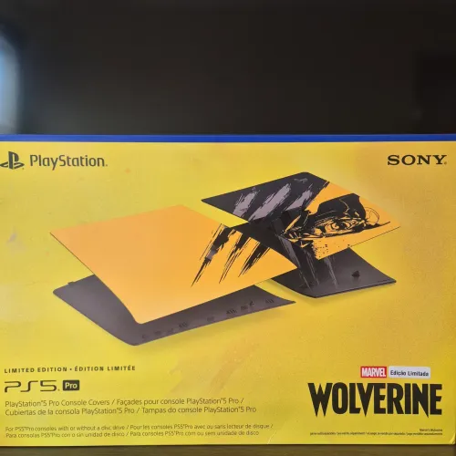 FACEPLATE WOLVERINE PS5 PRO - PRONTA ENTREGA