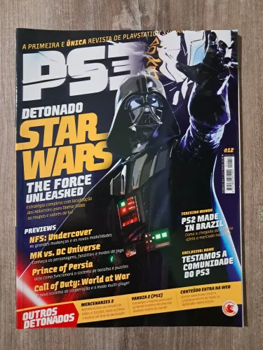 Revista PS3 World, edição 12, bem conservada