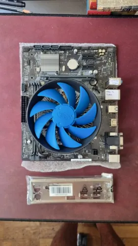 Kit Upgrade Intel i5 8600K + Placa Mãe ASUS H310M + Cooler
