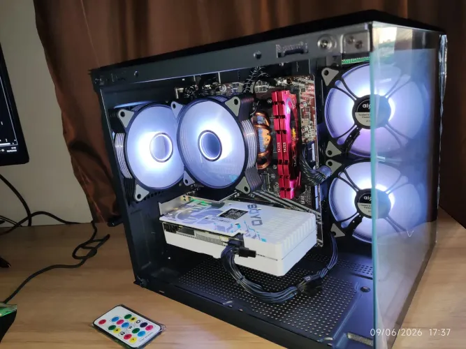 PC Gamer Completo - PC + Monitor + Teclado + Mouse