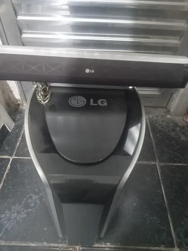 Subwoofer e Caixa Som Central LG