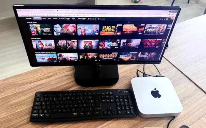 SÓ HOJE MAC Mini + Tela LG 27 Ultrawide