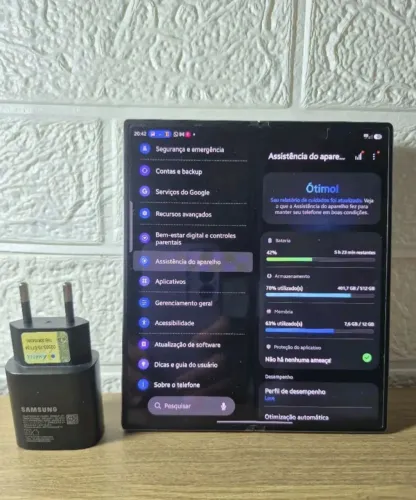 Zfold 6 512 GB (Tela Externa com Defeito)