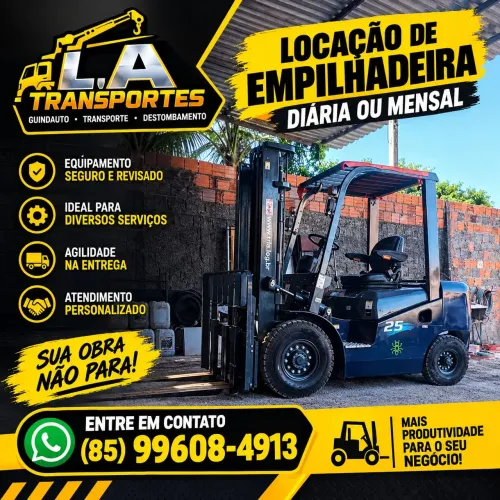 Locação de empilhadeira