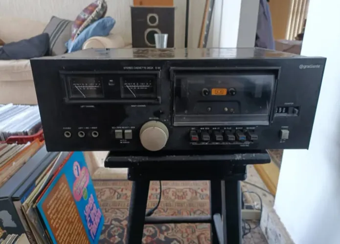 Tape Deck Gradiente não Marantz Sansui CCE Sony JVC Polyvox Akai Philips Denon Kenwood 