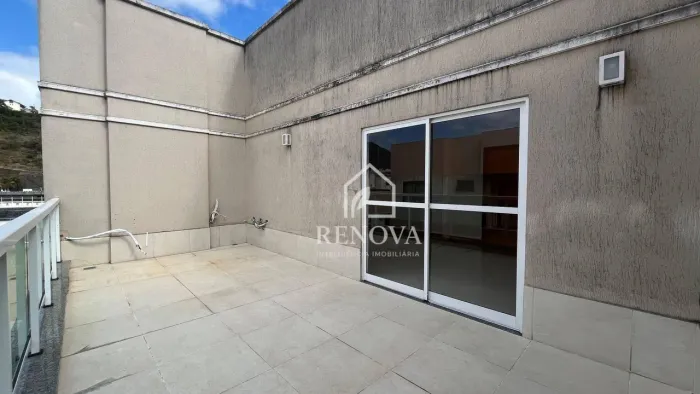Cobertura com 2 quartos para alugar, 108 m² por R$ 3.497/mês - Várzea - Teresópolis/RJ