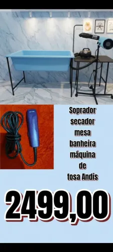 Equipamentos para Banho e tosa