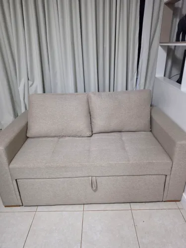 Vendo sofá cama novo ( 5 meses de uso)