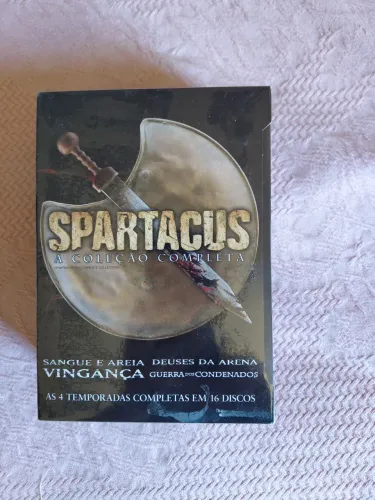 Box DVD Spartacus 16 discos lacrado