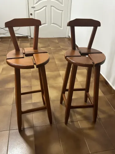 2 banquetas para balcão de cozinha 