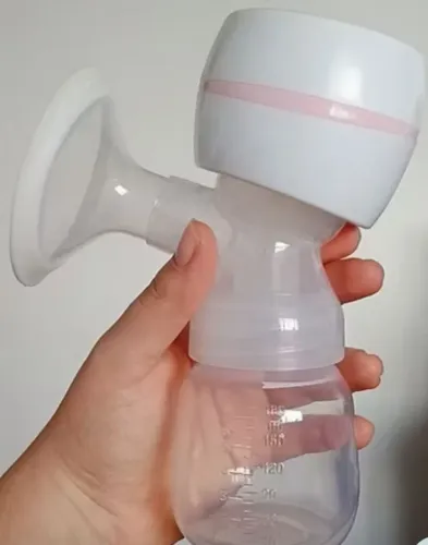Kit Bomba tira leite elétrica + Kit gelo em gel + saquinho de armazenamento