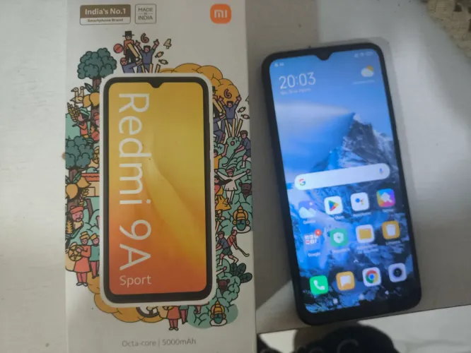 Xiaomi redmi 9A usado (2+32gb) + 3 capinhas