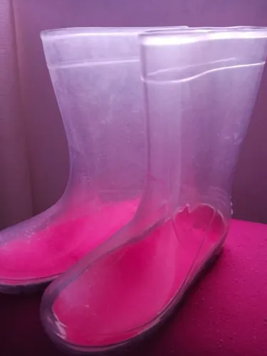 Bota menina galocha 