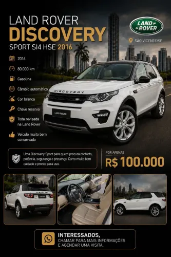 Land Rover Discovery Sport HSE 2.0 4X4 Aut. 2016