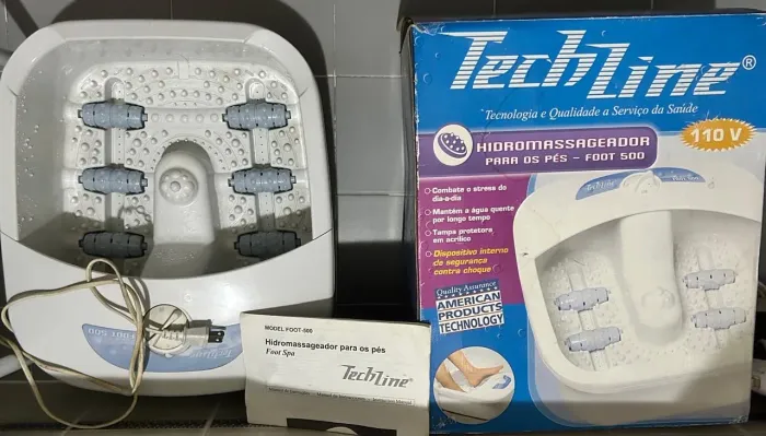 hidromassageador para os pés techline
