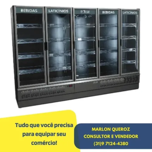 Refrigerador Expositor 5 Portas Polar Novo