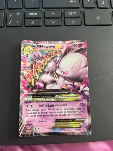 Carta Pokémon - M Mewtwo EX 64/162