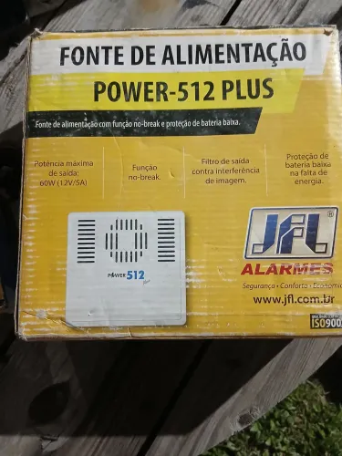 Fonte de alimentação pawer 512 plus