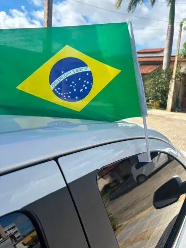 Bandeira do Brasil para carros