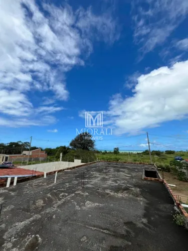 BD - Terreno com fundação e laje prontas na Barra de Santo Antônio vista para o mar, aceit