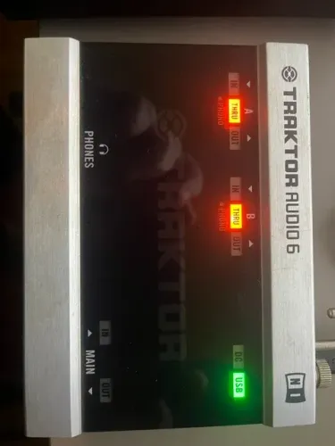 Interface Traktor Scratch A6 Native Instruments Time Code