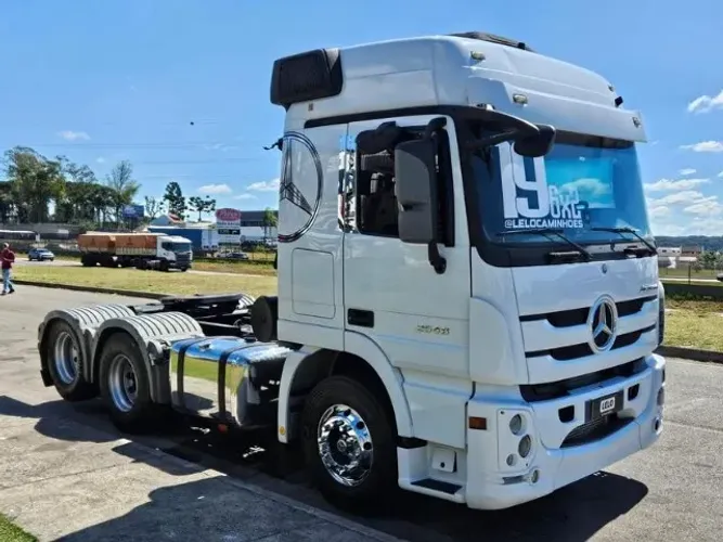 Mercedes Benz Actros 2546 6x2 Ano 2019 Automático Interna Nova - REPASSE