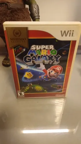 Mario galaxy Wii Completo + CD com soundtracks.