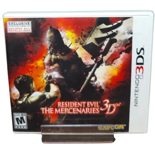 Resident Evil The Mercenaries 3D 3DS Original Midia Fisica Completo