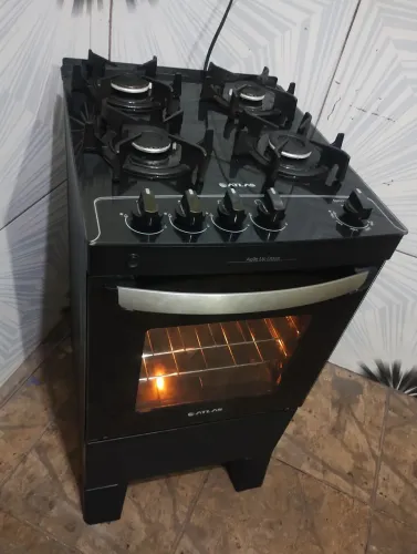 Vendo fogão mesa de vidro