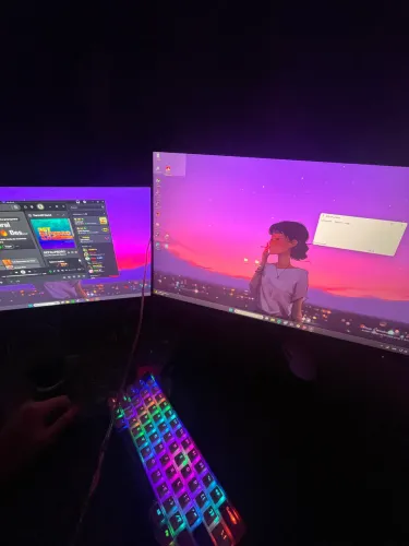SETUP GAMER COMPLETO - RTX 3070 + 2 MONITORES