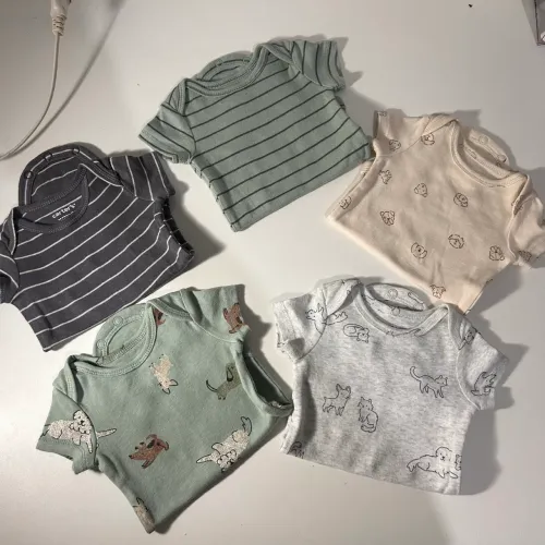 Kit 5 body da Carters RN + 2 Kit pijamas de brinde