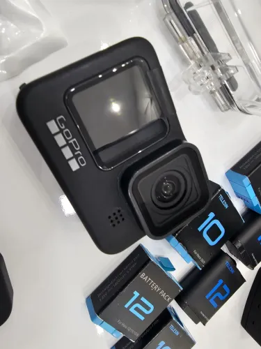 GoPro Hero 9 Black - Kit Profissional (Menos de 1 ano) + 7 Baterias + Filtros ND