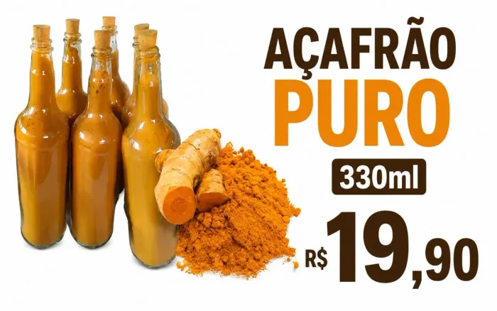 Açafrão puro