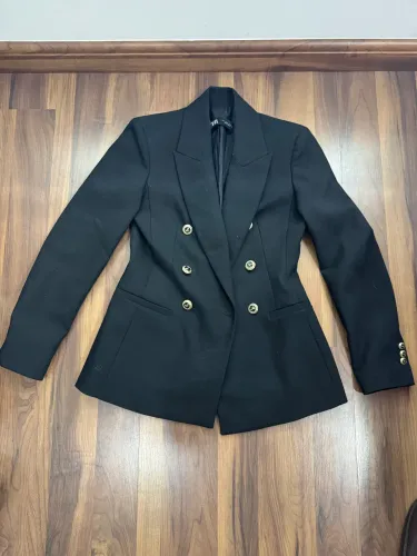 Blazer Zara preto xs