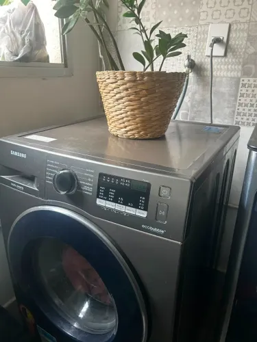 Máquina Lava e Seca EcoBubble Samsung Inox 11/7kg WD4000M
