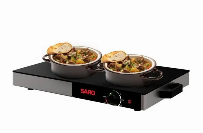 Mesa Quente para Buffet - Mesa Vidro