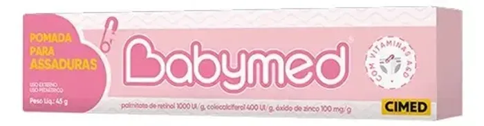 Pomada para Assaduras Babymed Cimed 45g