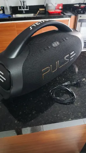 Caixa bombox Pulse Melhor que jbl bombox 3