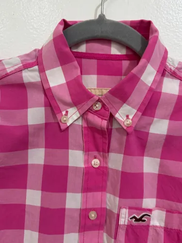Blusa feminina quadriculada 