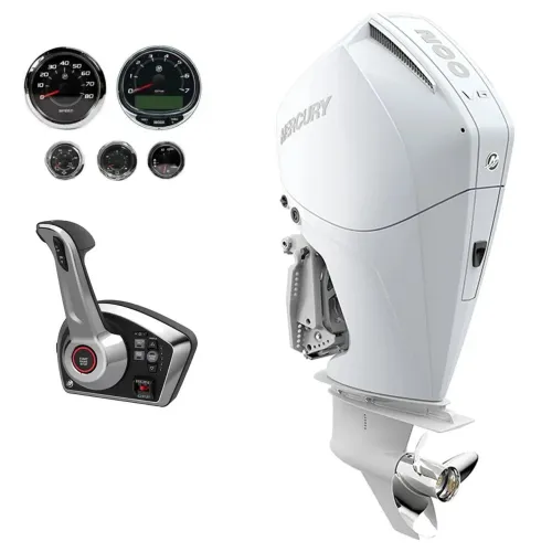 Mercury 200HP XL DTS Branco 4Tempos - Motor de Popa Novo 