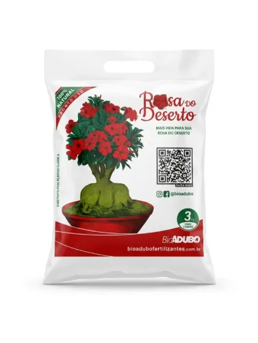 BioAdubo Rosa do Deserto 3kg