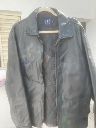 Jaqueta de couro GAP original